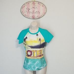 NWOT W SWIM SURF SHIRT